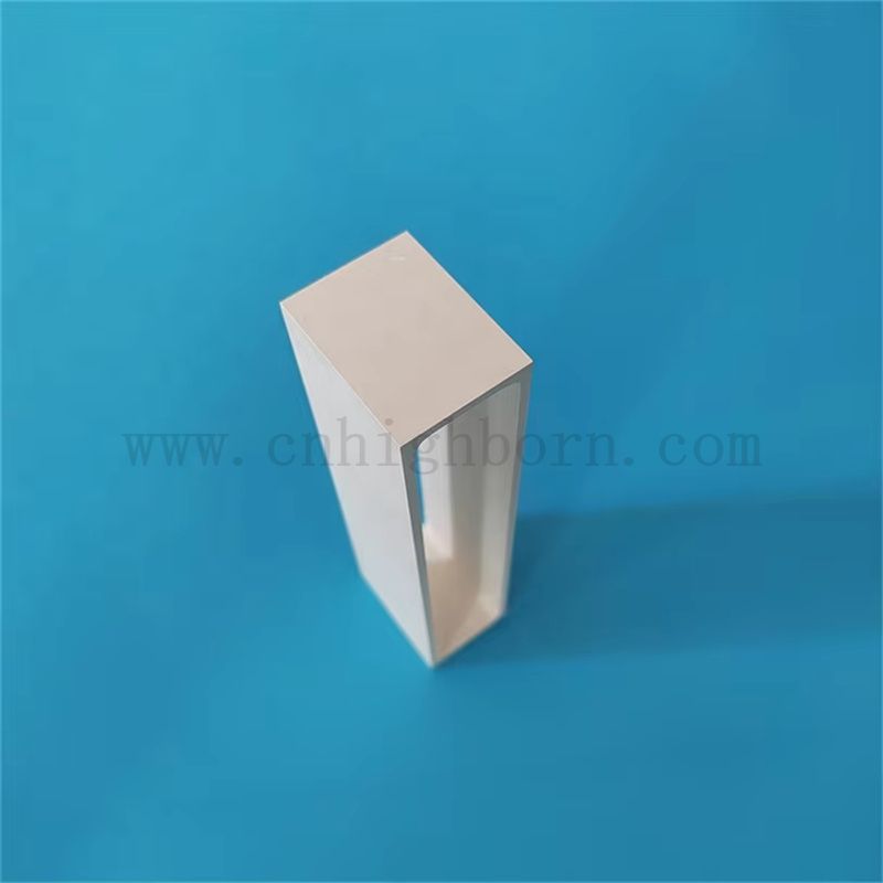 Ad alta purezza 99% bn crogiolo crogiolo a nitruro di rettangolo ceramico che si scioglie Contanier