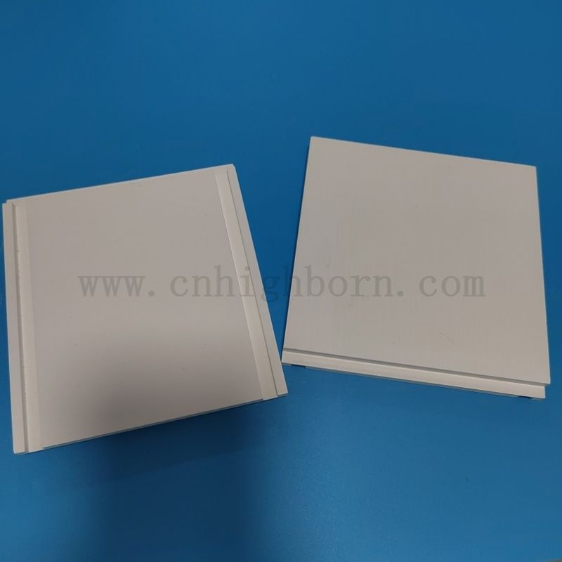 Short Tempo di consegna in ceramica Pia di nitruro di boro con scanalature