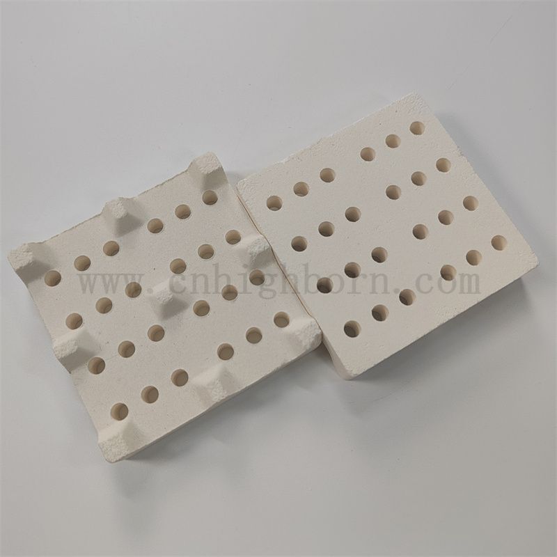 Piastra di furanza resistente all'usura del blocco cordierite irregolare