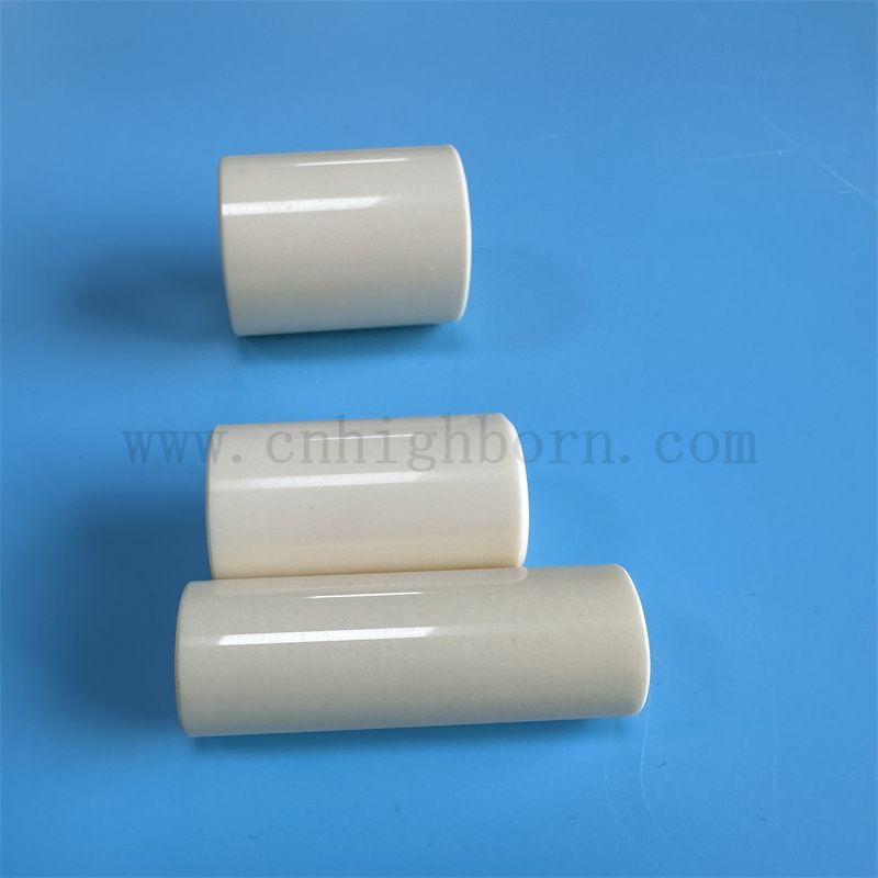 Tubo di isolamento in ceramica a tubo ceramico al 99% lucido