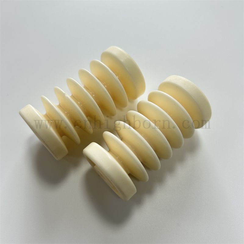 Guida in ceramica tessile personalizzata Rullo thread di allumina per macchina rotante