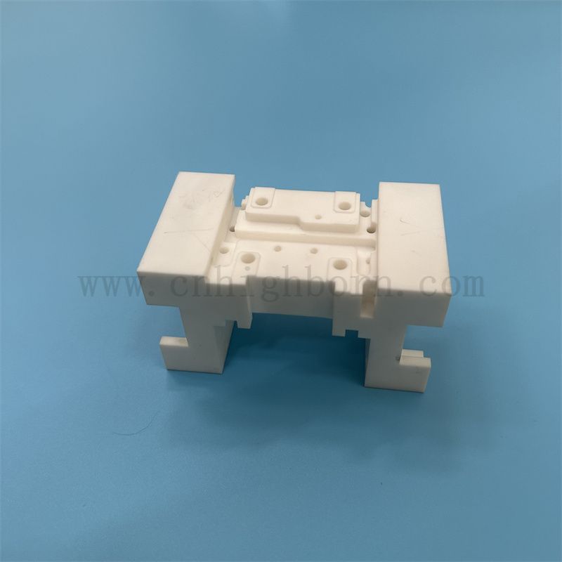 CNC Precision Machining Exating Isolatore Macle Macor Machinable Ceramic Reste Parts Components