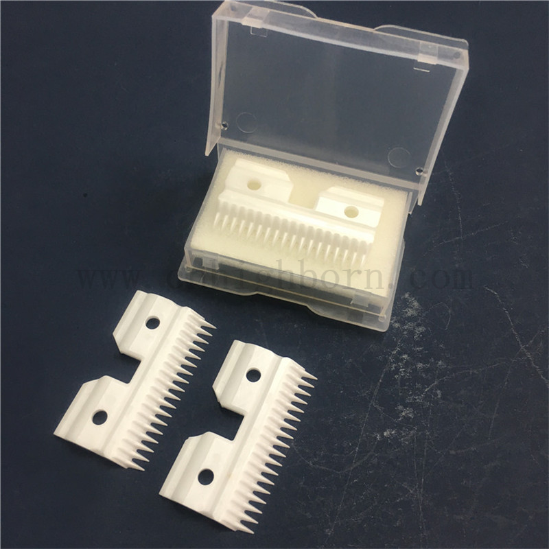 Usura resistente alla toeletta per animali domestici lama ceramica zirconia Zro2 Ceramic Clipper