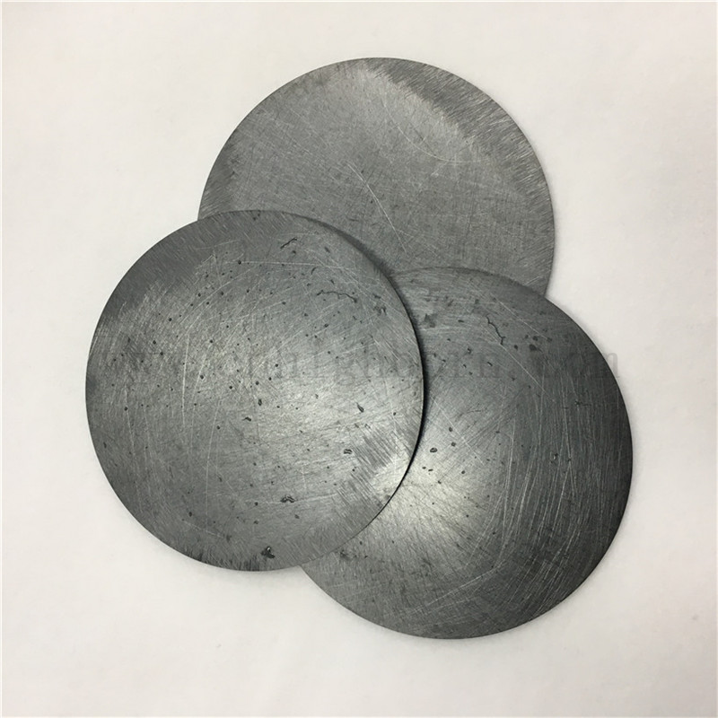 Dispentosità ad alta durezza Disco in ceramica zirconia nera fogli ceramica