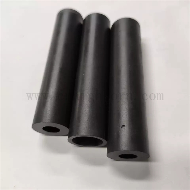 Tubo per ugello per sabbiatura dritto in ceramica B4C ad alta temperatura in carburo di boro