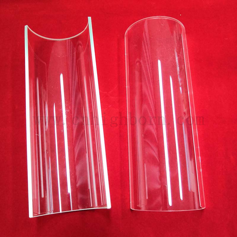 Resistenza ARC ad alta temperatura ARC QUALZO Pannello di vetro Medifuola in quarzo