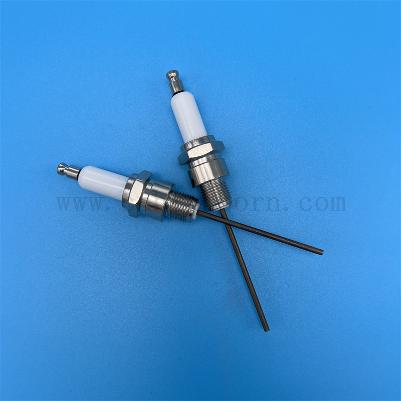 Glazed 95 Allumina Cink Canghine Accensione dell'elettrodo AL2O3 personalizzato