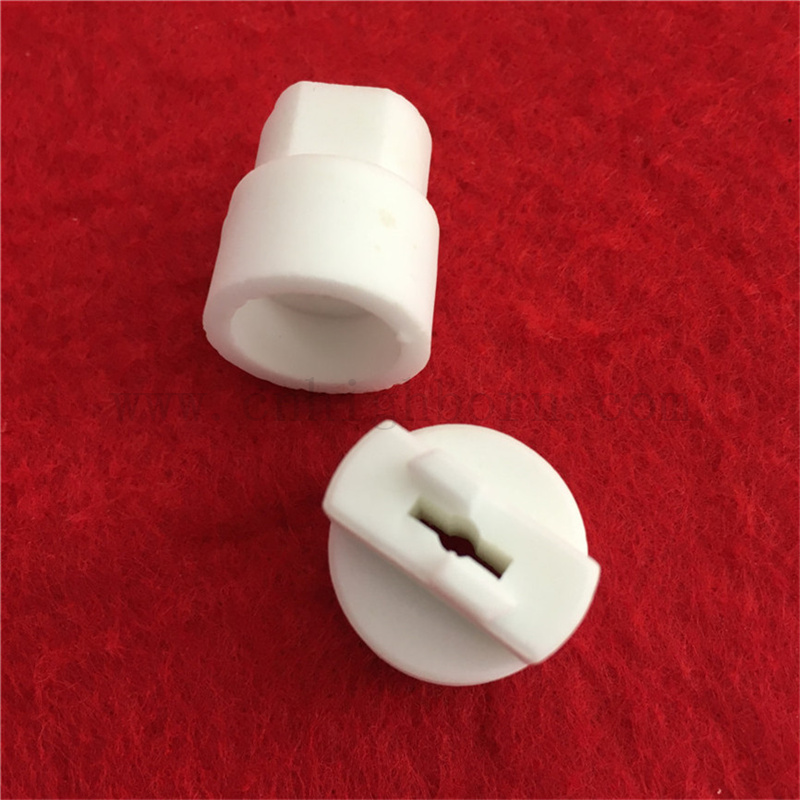 Cartuccia zirconia stabilizzata in zottio Parte ceramica a forma di forma speciale