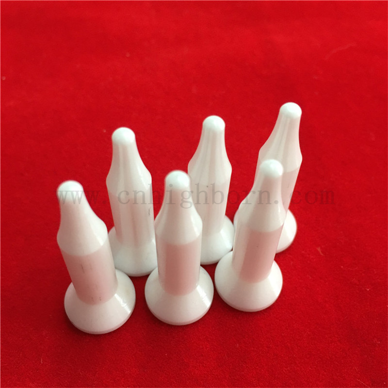 Perno di posizionamento in ceramica zirconia Zro2 con perno di zirconia resistente all'usura
