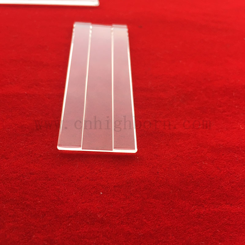 Micropiastre in vetro perforato a lucidatura perforata ad alta lucidatura personalizzate