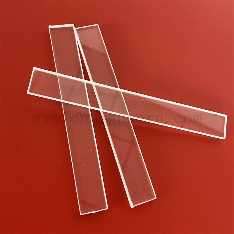 Foglio di vetro trasparente di resistenza alla corrosione chimica