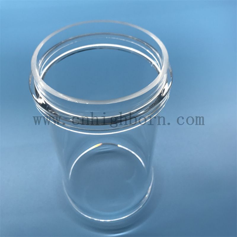 tubo al quarzo di silice 