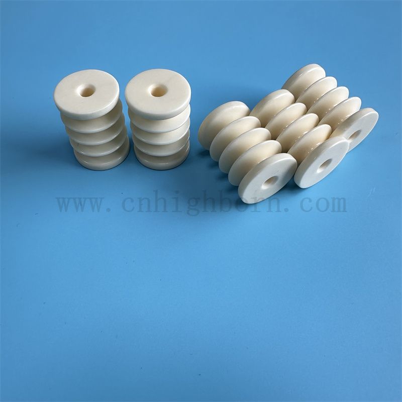 Usura tessile resistente al occhiello in ceramica Guida alle occhietti in ceramica per i pezzi di ricambio a maglieria circolare