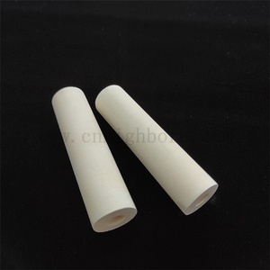 Tubo filtrante ceramico in allumina porosa per agricoltura ambientale ad alta porosità personalizzato
