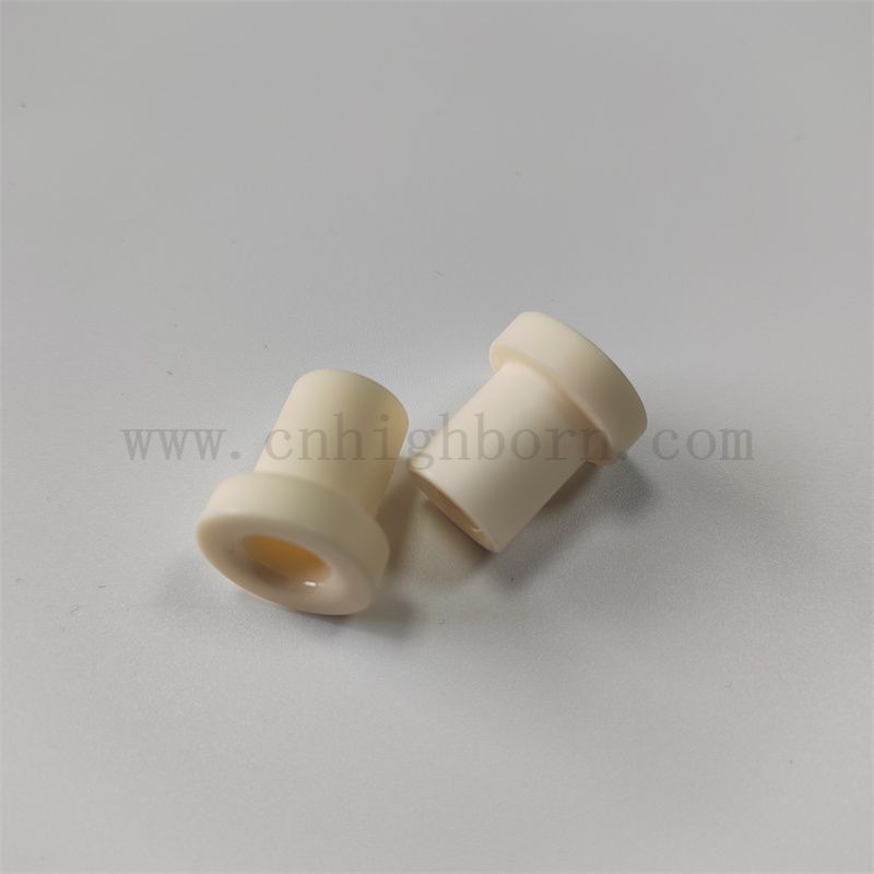 Guida in ceramica in tessile bianco resistente all'usura Ossido di alluminio Ceramica per occhiello in ceramica Parte di ricambio 