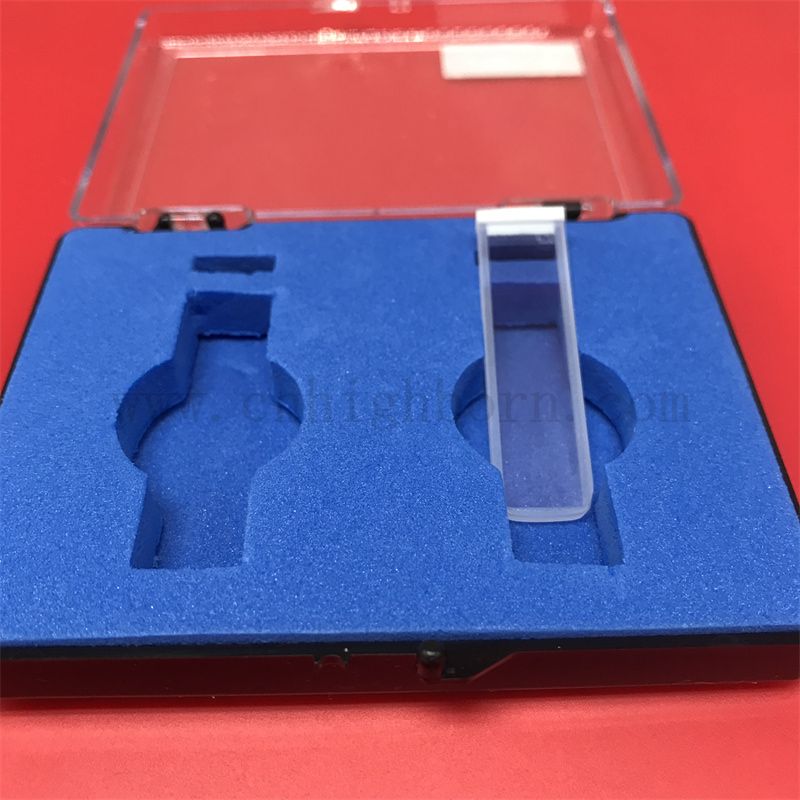 Lunghezza percorso UV 1mm di laboratorio Cuvetta in quarzo 0,35 ml di vetro ottico