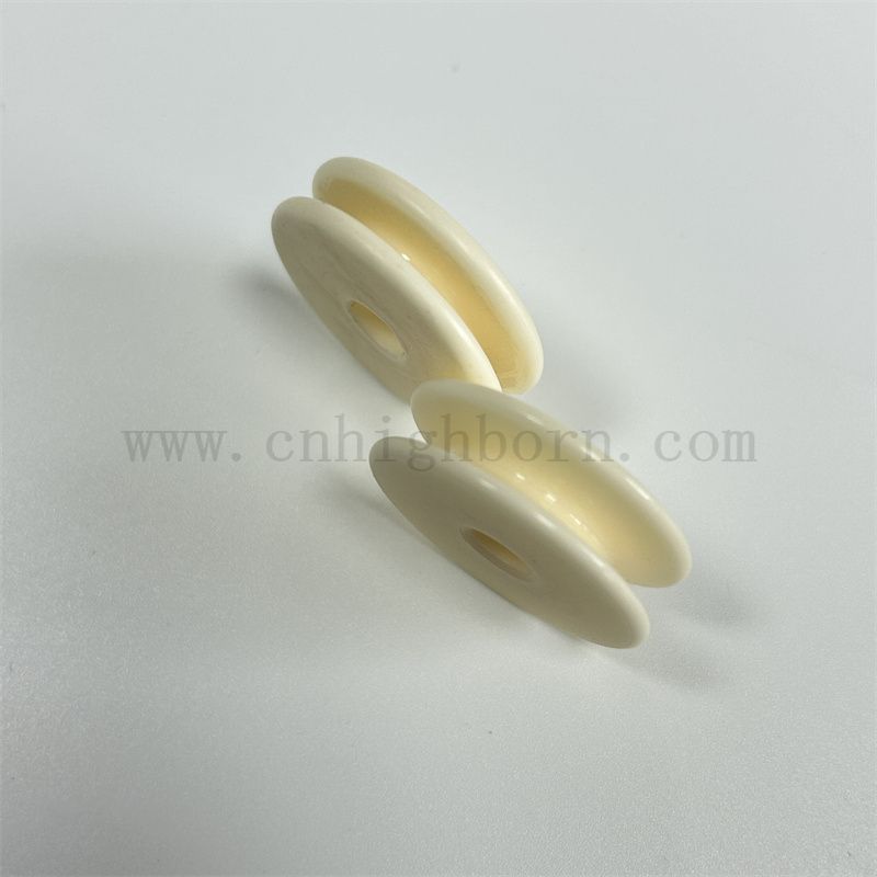 Occini in ceramica di allumina per pezzi di ricambio a maglieria circolare