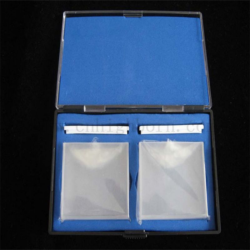 Cellula ottica di cuvetta in quarzo da laboratorio con coperchio di vetro di vetro di vetro di grande volume grande cellula colorimetro