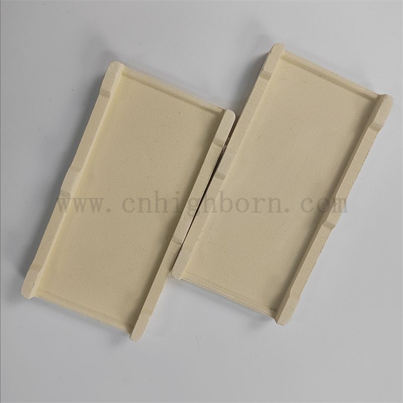 Zirconia refrattaria zirconia ceramica saggar zro2 cramica crogiolo per lo scioglimento dell'oro