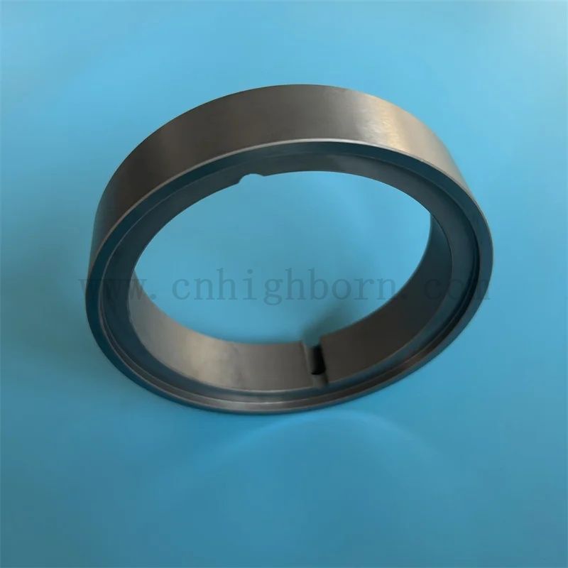 Anello in ceramica Sic Sic Sic Black Sic Reaction Sintered Black Sic Black Sic Black