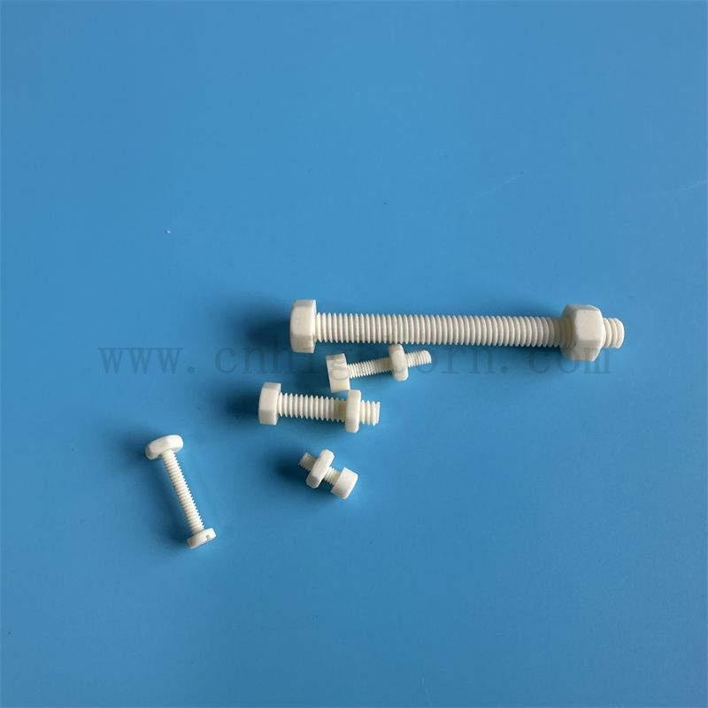 Industrial 99 Allumina Ceramic Solti di struttura strutturale Progettazione dello stampo e personalizzazione Componente ceramica