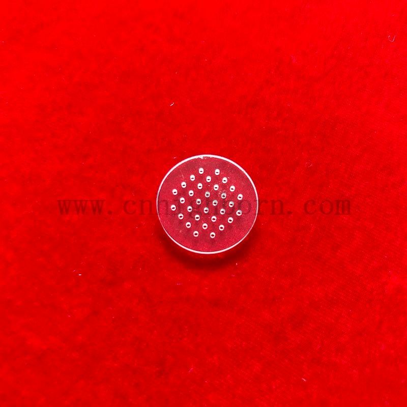 Disco forato al quarzo