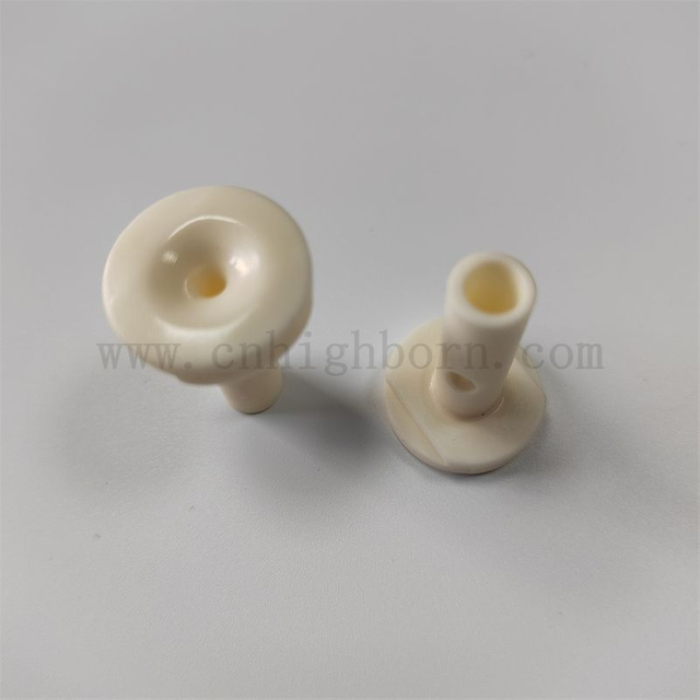 Asta per parte in ceramica di allumina Al2o3 con resistenza all'usura personalizzata al 99%.