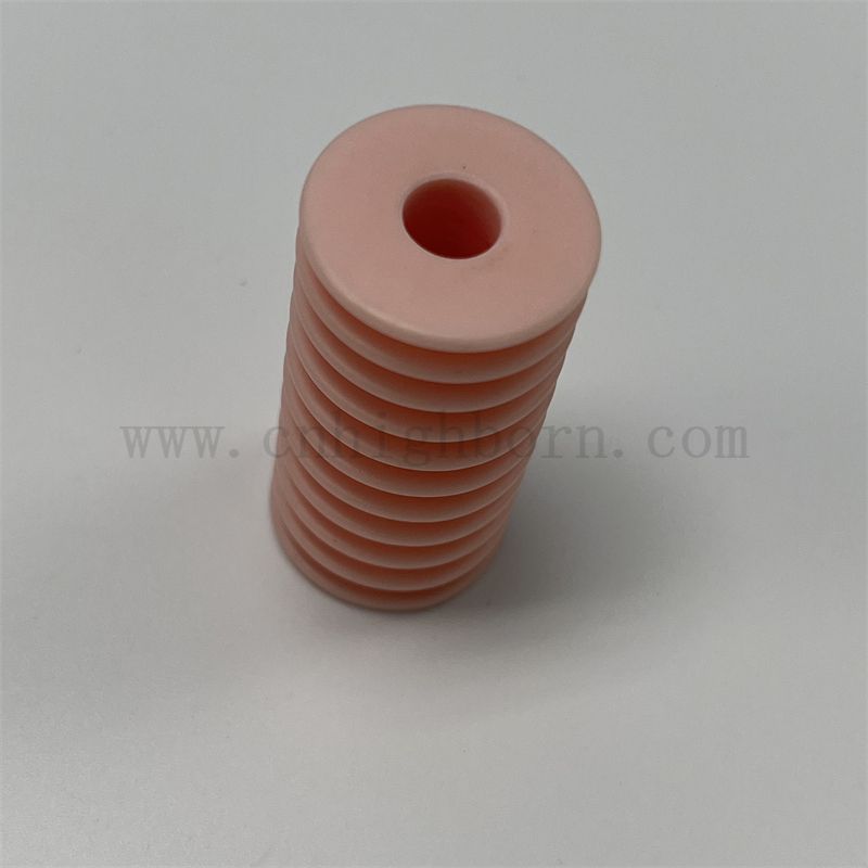 AL2O3 Accessori per macchinari tessili Accessori usura Dispositivo di avvolgimento del rullo in ceramica resistente