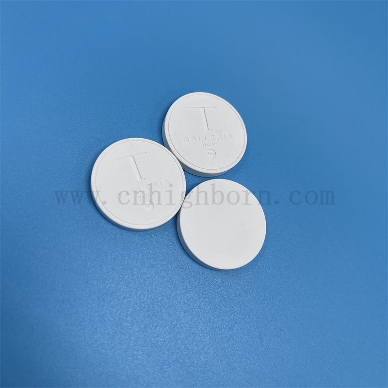 Piece per aroma ceramica in gesso di logo personalizzato