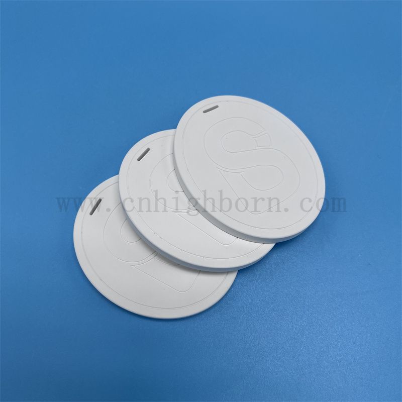 Piastra di gesso a singolo logo personalizzato Piastra appesa in ceramica in espansione della fragranza