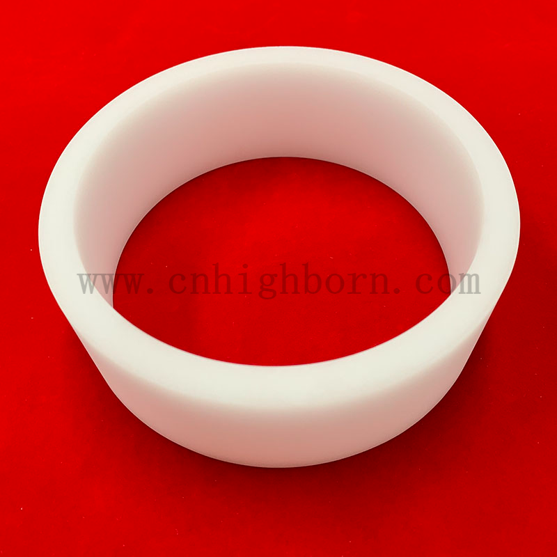 Flangia per vuoto in silice fusa