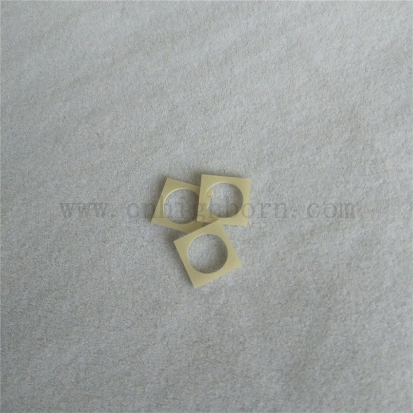 Piastra ceramica aln di nitruro di alluminio taglio