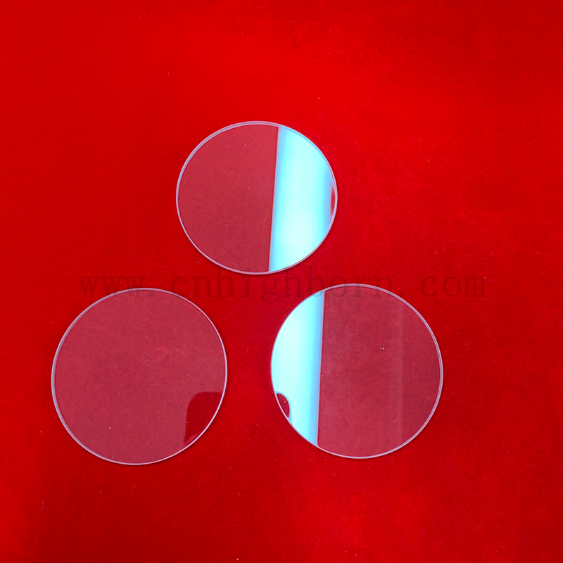 Finestra in vetro ottico BK7 Piastra wafer con substrato in vetro