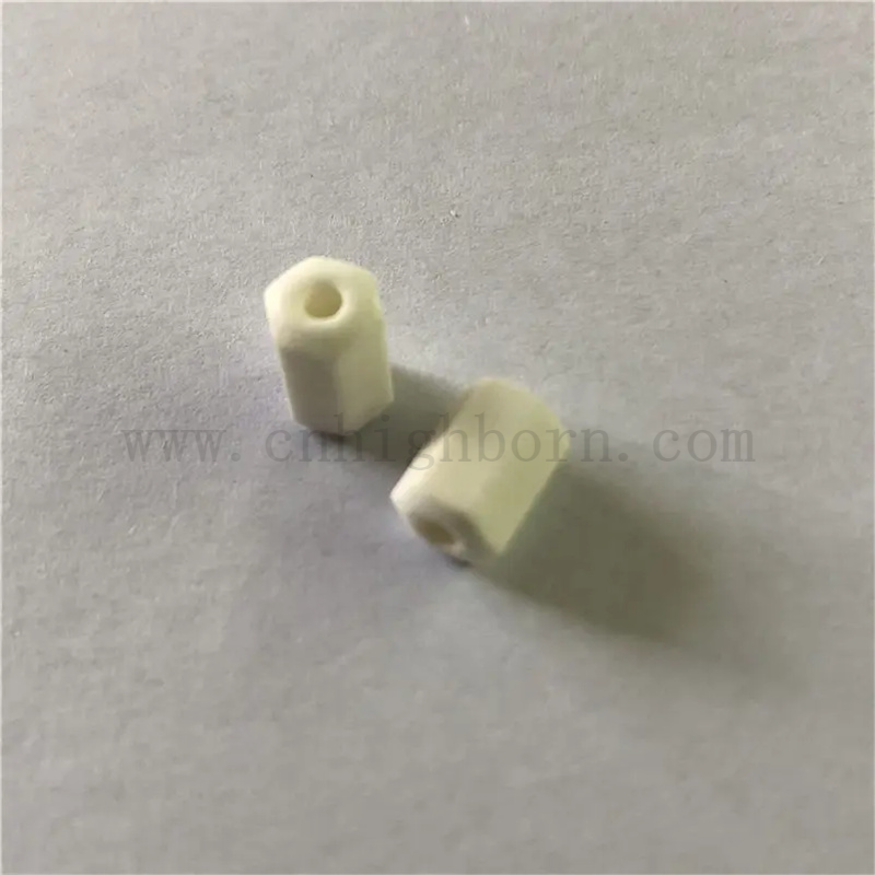 Resistenza all'usura Al2O3 Guida in ceramica di allumina Eyelet tessile in ceramica