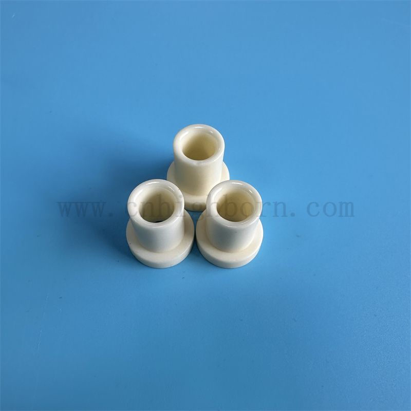 Resistente all'usura al 99,8% AL2O3 MACCHINE TESSILE Guida al filo di allumina ceramica oculare in ceramica