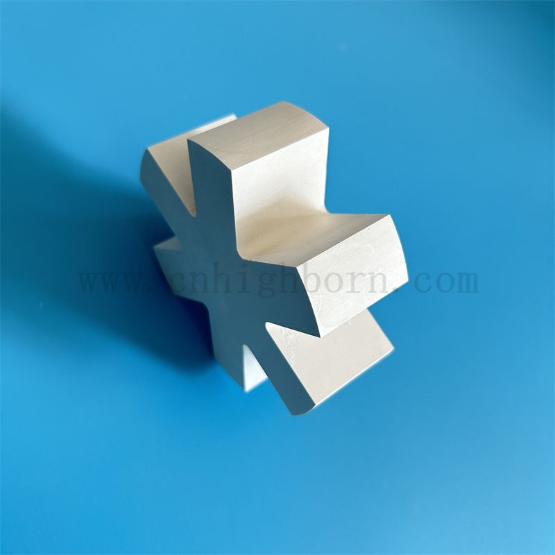 Nitruro di boro esagonale parti in ceramica 99% purezza Hbn bn Blocco strutturale in ceramica