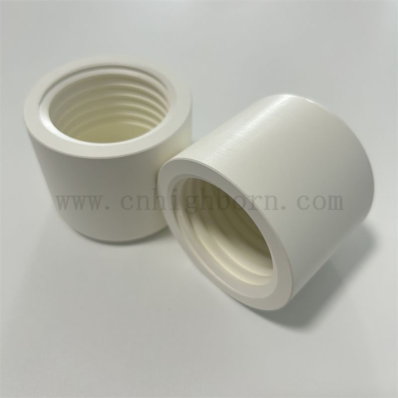 Filo con filo della parete interno di nitruro di boro