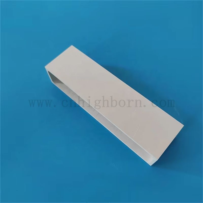 Ad alta purezza 99% bn crogiolo crogiolo a nitruro di rettangolo ceramico che si scioglie Contanier