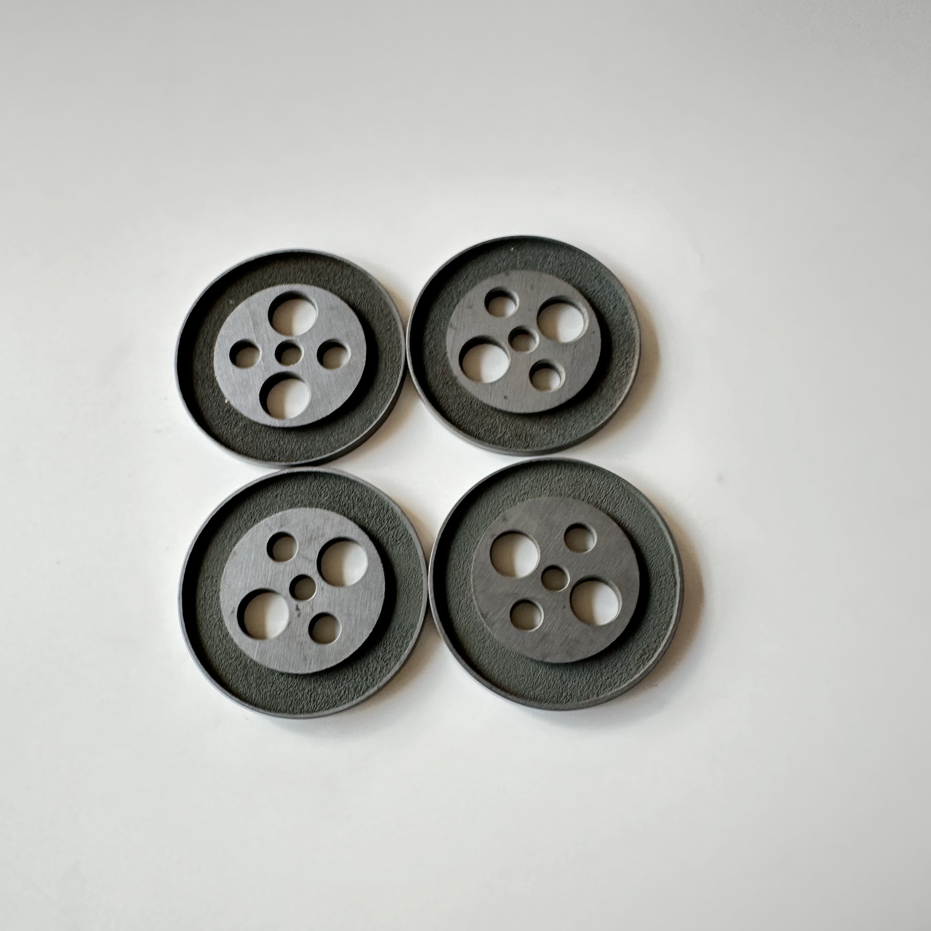  SIC Ceramic Disc Shilvery tondo in carburo di silicio con alta resistenza all'usura