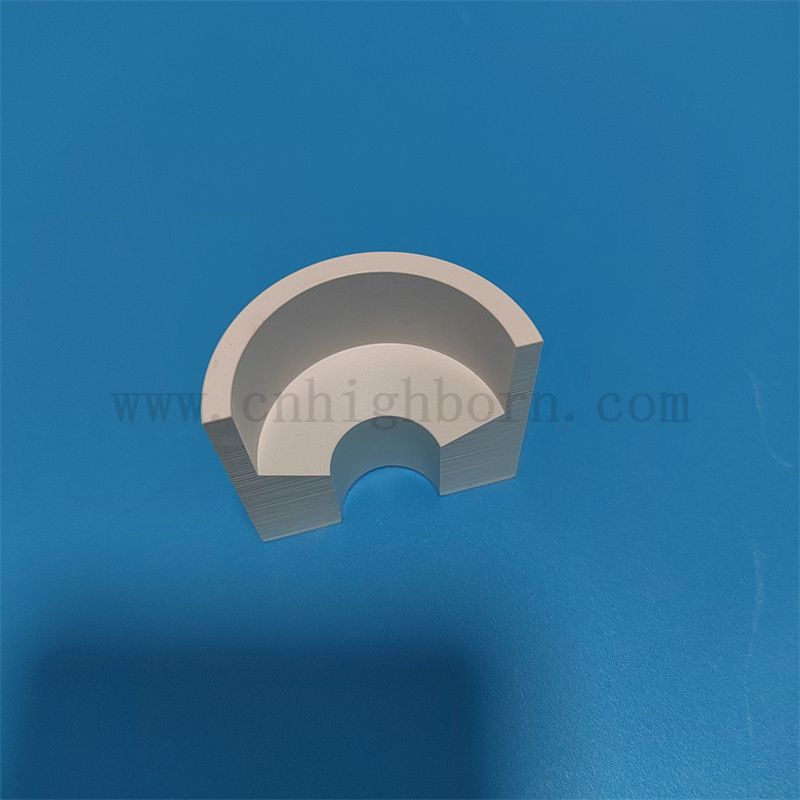 Blocco in ceramica BN di grafite bianco a forma di nitruro di boro isolante