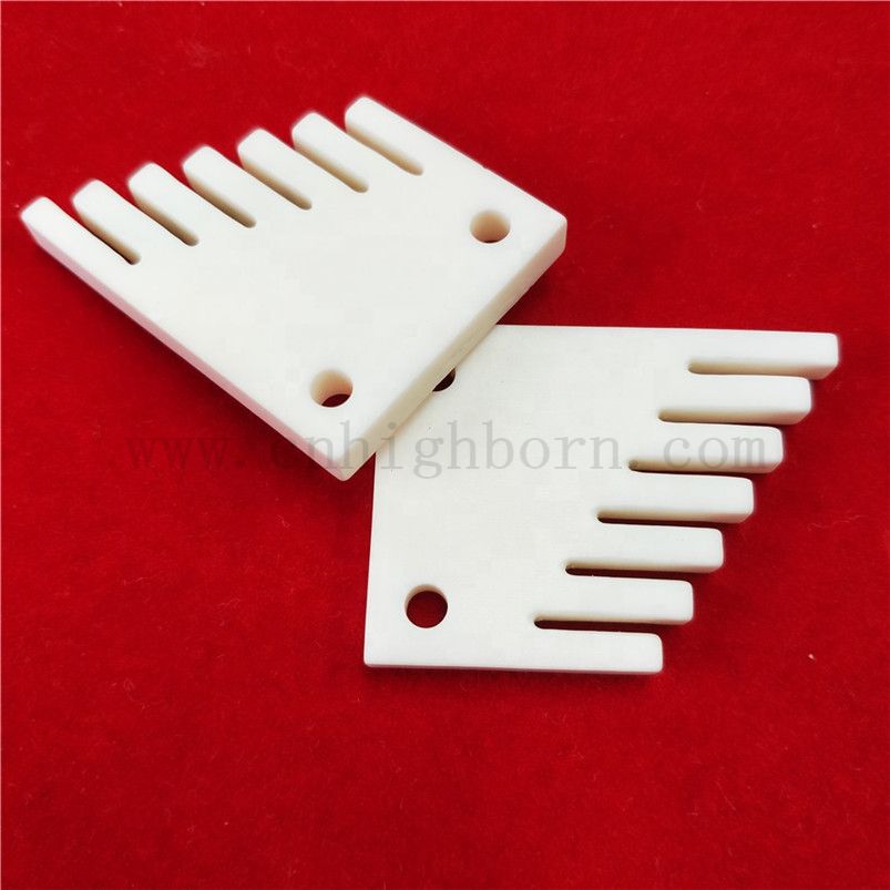 Preciso 95% 99% AL2O3 ALUMINA GUIDA CERAMICA TESSILE Parte