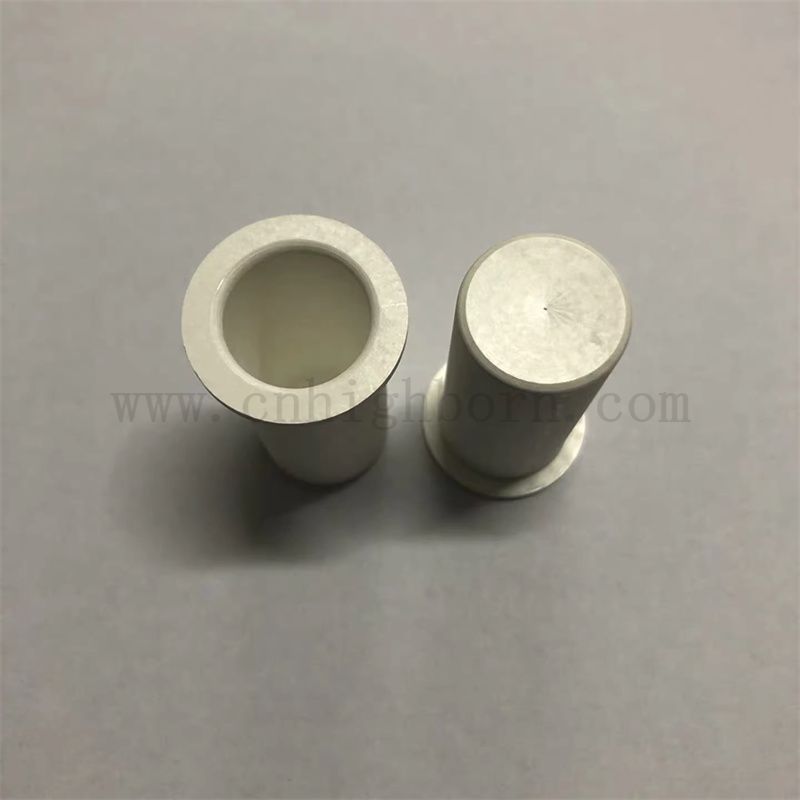 Ottima resistenza alla corrosione personalizzata Nitruro di boro Crucible BN Coppa in ceramica per lo scioglimento