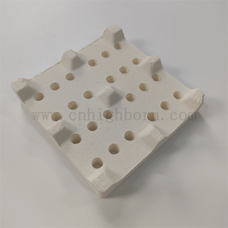 Piastra di furanza resistente all'usura del blocco cordierite irregolare