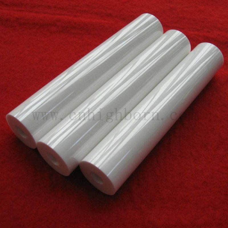 Zirconia Ceramic Tube Pump Plunger Zro2 Ceramic Pipe Piston Plunger Polishing Ceramic Shaft Stick