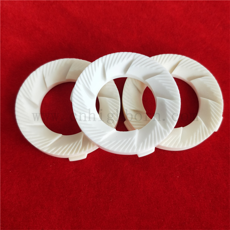 Smerigliatrice al pepe di allumina personalizzata AL2O3 Burr di caffè in ceramica