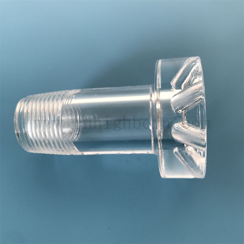 Vetro personalizzato Clearrosion corrosione resistente al quarzo in cristallo di vetro in silice