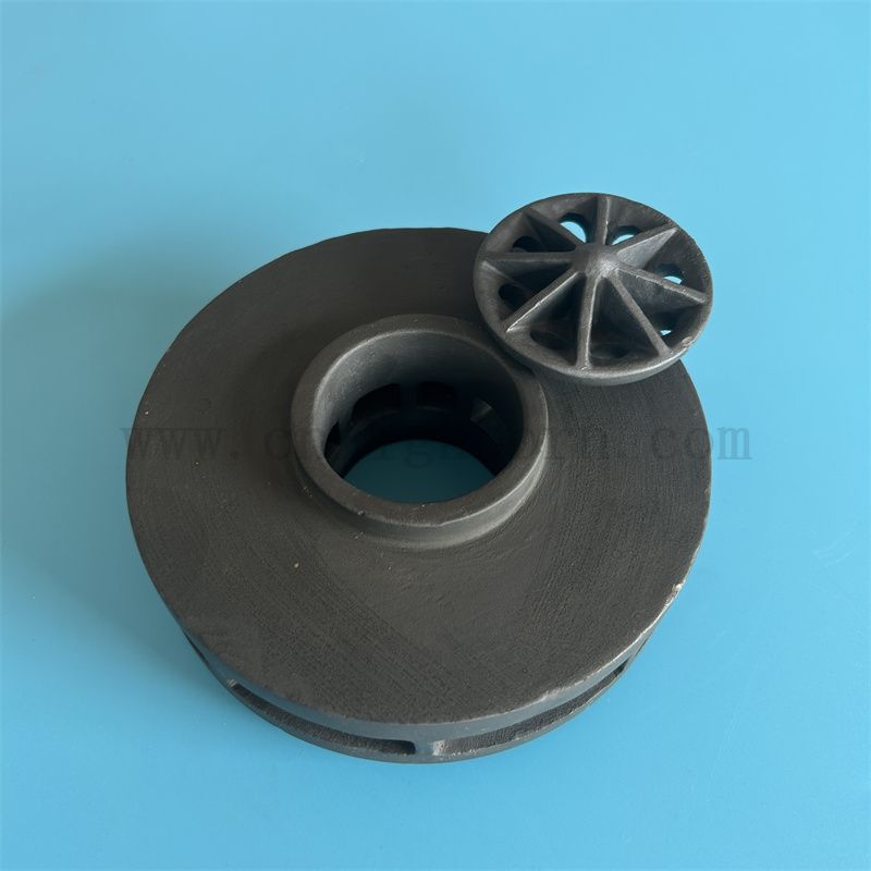 Blocco ceramico sinterizzato in carburo in carburo di silicio isolante