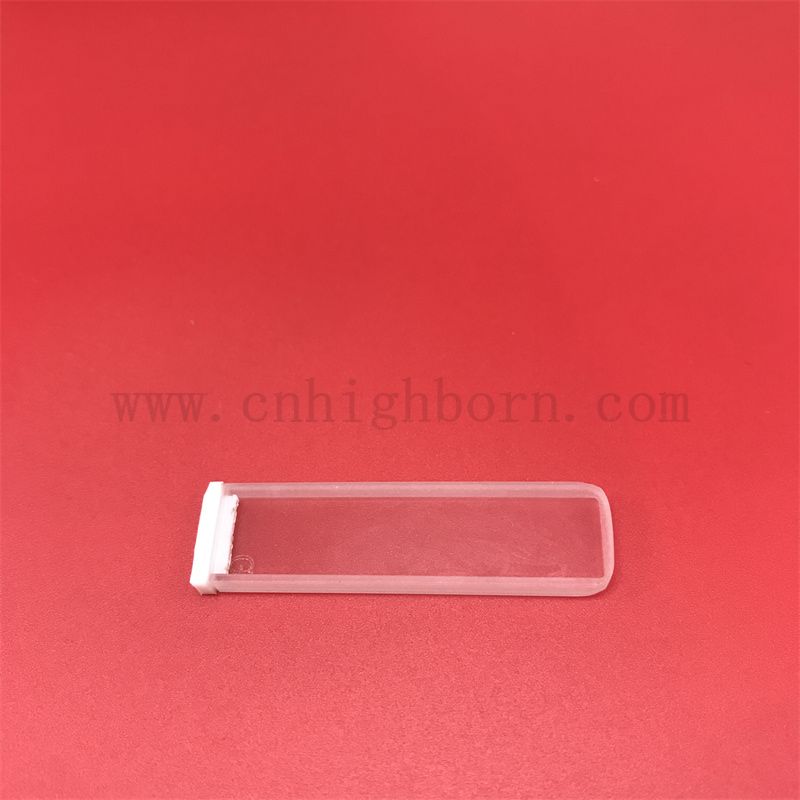 Lunghezza percorso UV 1mm di laboratorio Cuvetta in quarzo 0,35 ml di vetro ottico