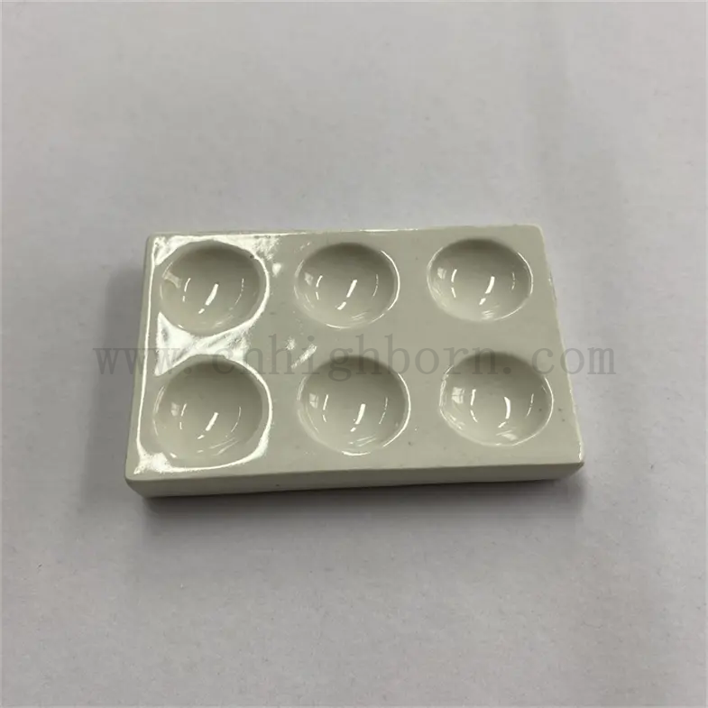 Piatto volatile in laboratorio quadrato grassato personalizzato