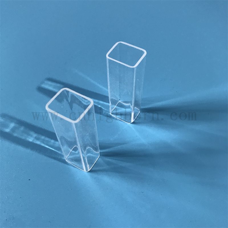 tubo di quarzo chiaro